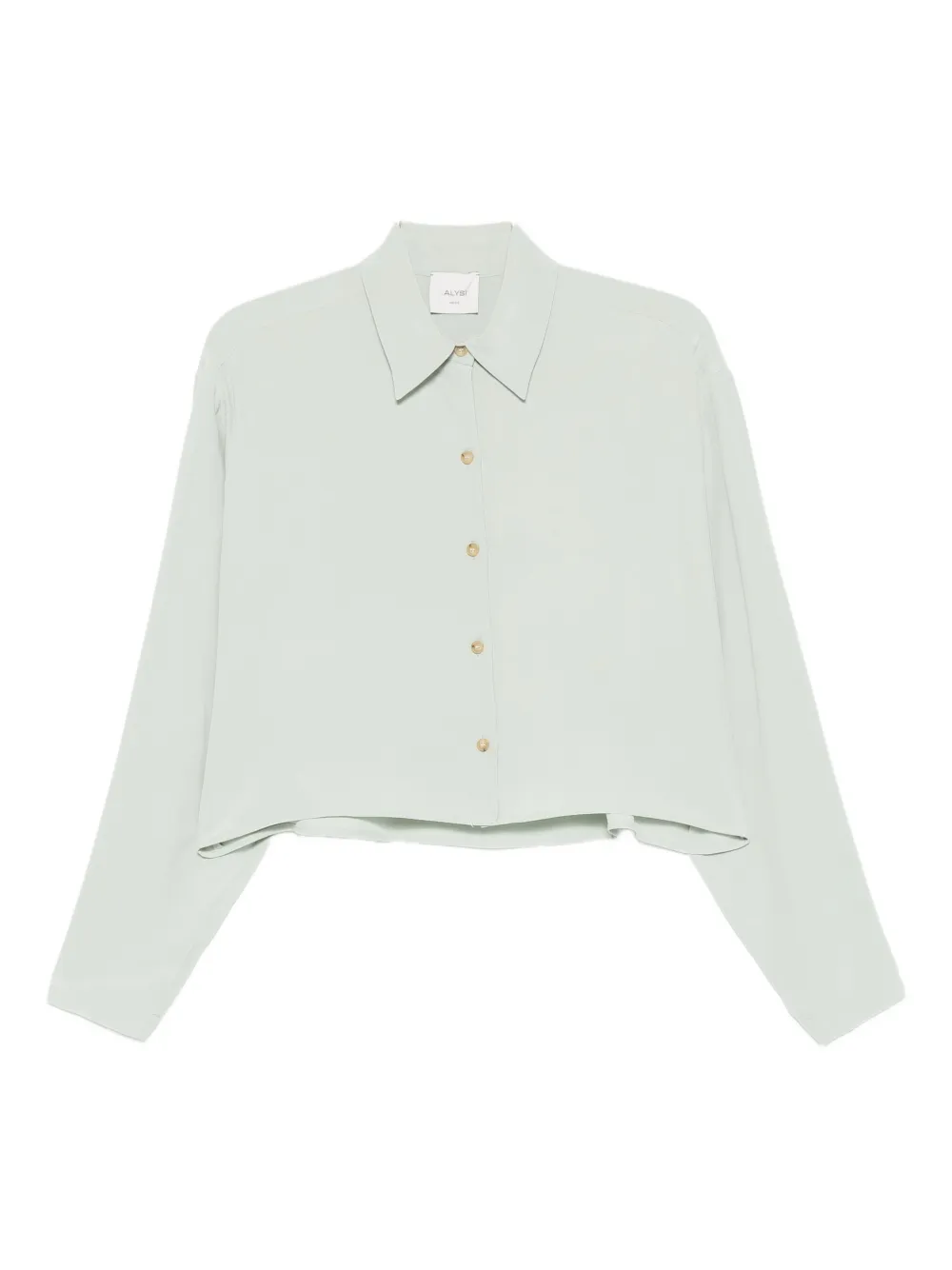 Шелковая блузка с пуговицами спереди Alysi, зеленый
Шелковая блузка с пуговицами спереди Alysi, зеленый