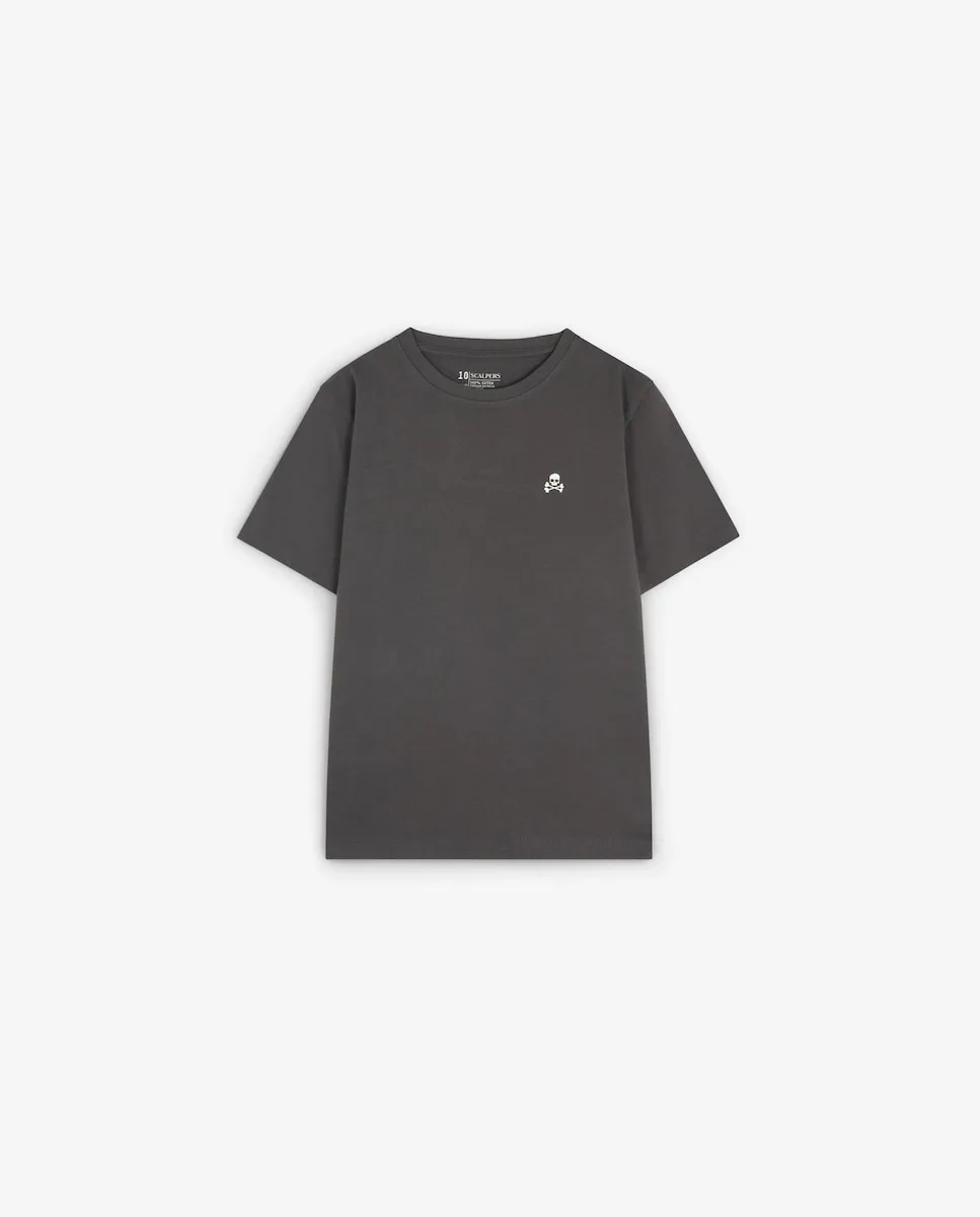 Футболка для мальчика с обычной посадкой и контрастной вышивкой логотипа Scalpers, серый
Футболка для мальчика с обычной посадкой и контрастной вышивкой логотипа Scalpers, серый