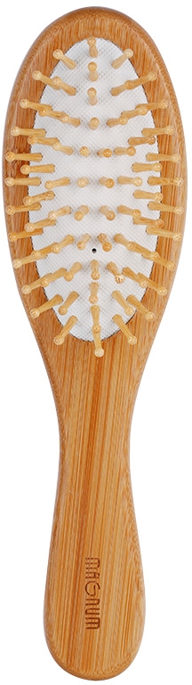 Натуральная бамбуковая щетка для волос Magnum, 317 22 cm
Натуральная бамбуковая щетка для волос Magnum, 317 22 cm