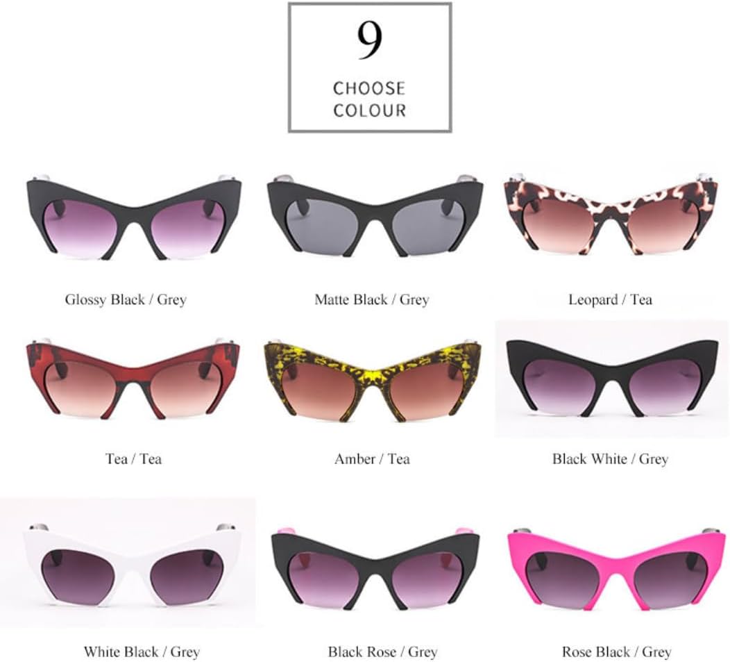 Классические женские солнцезащитные очки «кошачий глаз» в стиле ретро, полуободковая оправа, двухцветная оправа, градиентные линзы, защита от УФ-излучения UV400 VVTWSSW, Leopard Tea
Классические женские солнцезащитные очки «кошачий глаз» в стиле ретро, полуободковая оправа, двухцветная оправа, градиентные линзы, защита от УФ-излучения UV400 VVTWSSW, Leopard Tea