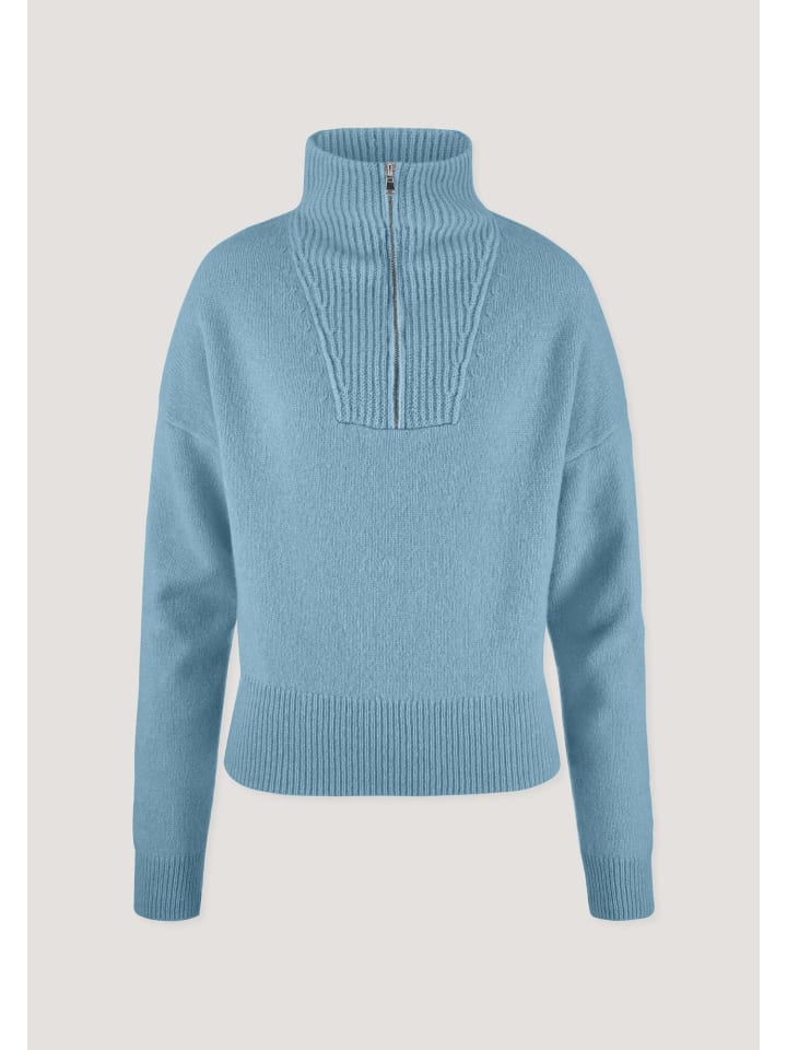 Вязаный свитер Troyer ледниково-синего цвета Hessnatur
Вязаный свитер Troyer ледниково-синего цвета Hessnatur
