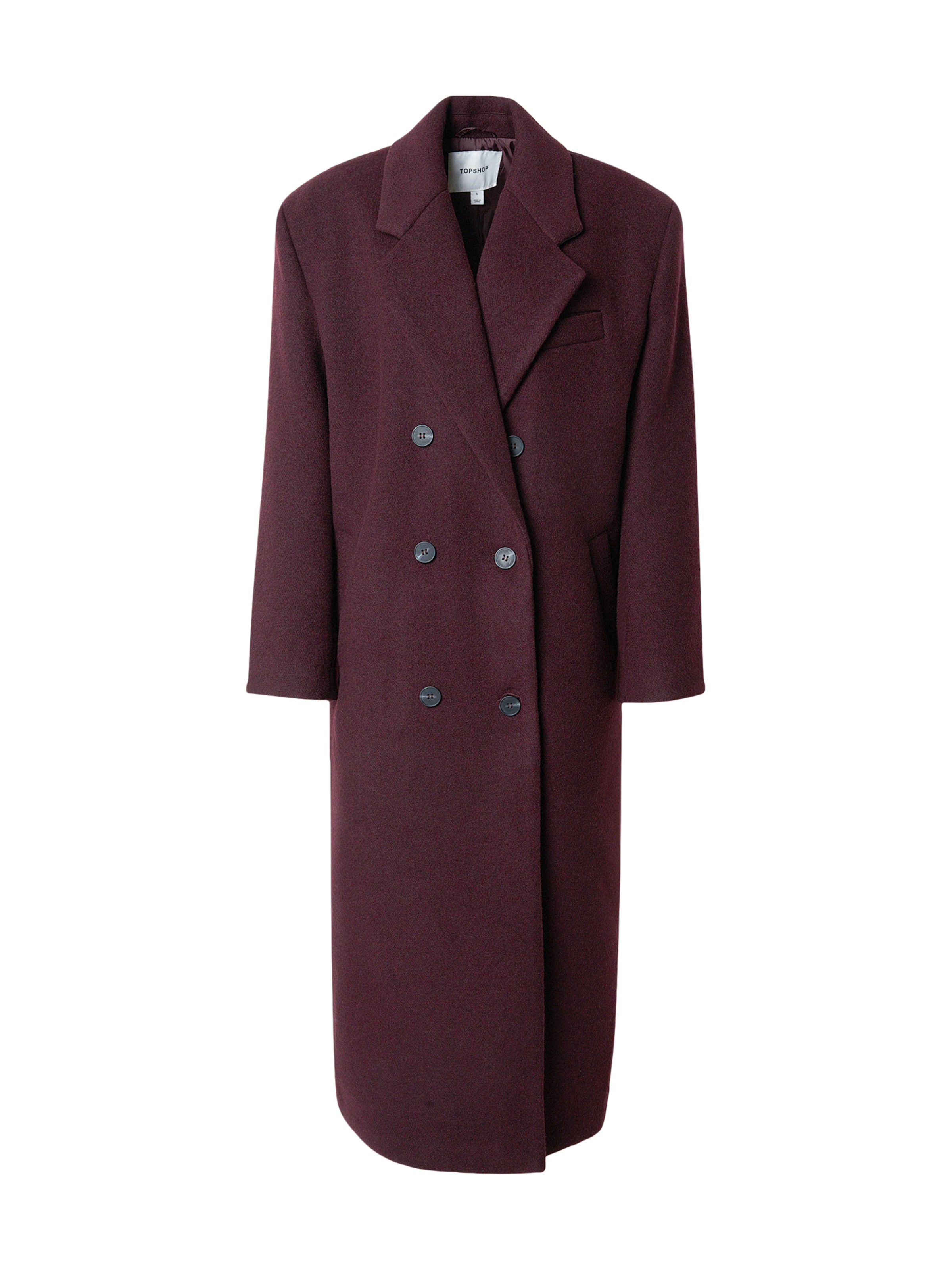 TOPSHOP Демисезонное пальто 'ELLY' в цвете винный красный
TOPSHOP Демисезонное пальто 'ELLY' в цвете винный красный