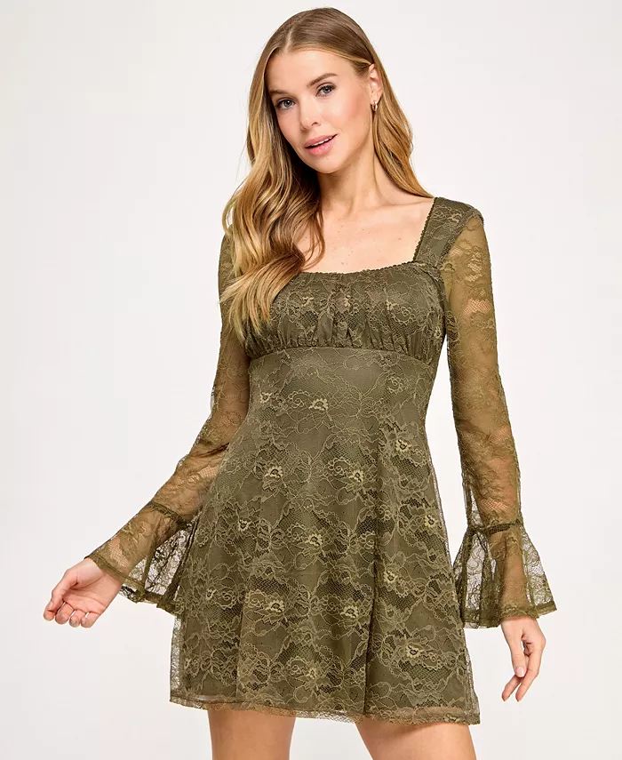 Платье-футболка с длинными рукавами и расклешенным лифом для юниоров SENI & CADE, зеленый
Платье-футболка с длинными рукавами и расклешенным лифом для юниоров SENI & CADE, зеленый