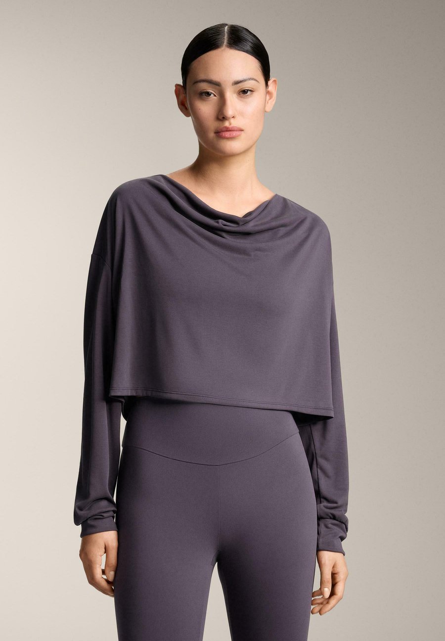 Топ OYSHO DRAPED NECK, Mottled Dark Purple
Топ OYSHO DRAPED NECK, Mottled Dark Purple