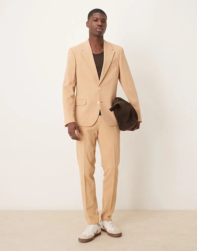 Узкие брюки-клеш ASOS DESIGN, растягивающиеся в четырех направлениях, цвета «песок»
Узкие брюки-клеш ASOS DESIGN, растягивающиеся в четырех направлениях, цвета «песок»