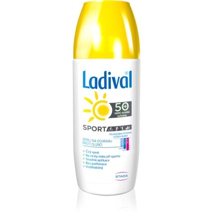 Ladival Sport защитный прозрачный спрей для спортсменов SPF 50+ 150 мл
Ladival Sport защитный прозрачный спрей для спортсменов SPF 50+ 150 мл