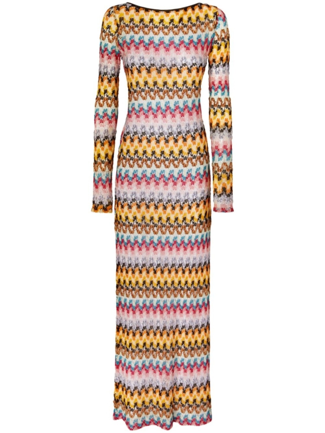 Длинное платье Missoni с зигзагообразным узором, желтый
Длинное платье Missoni с зигзагообразным узором, желтый
