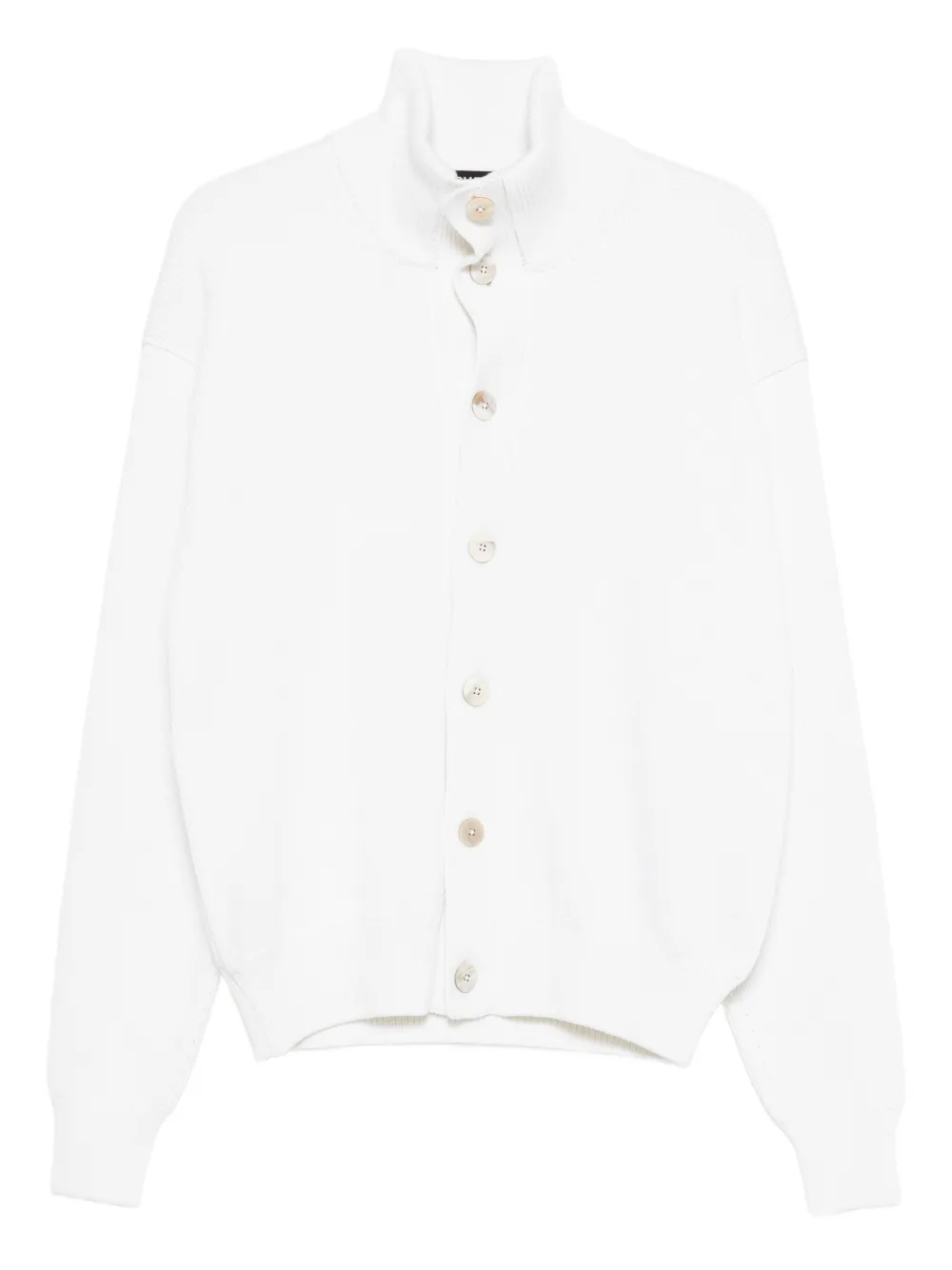 Кардиган с высоким воротником на пуговицах Tom Ford, белый
Кардиган с высоким воротником на пуговицах Tom Ford, белый