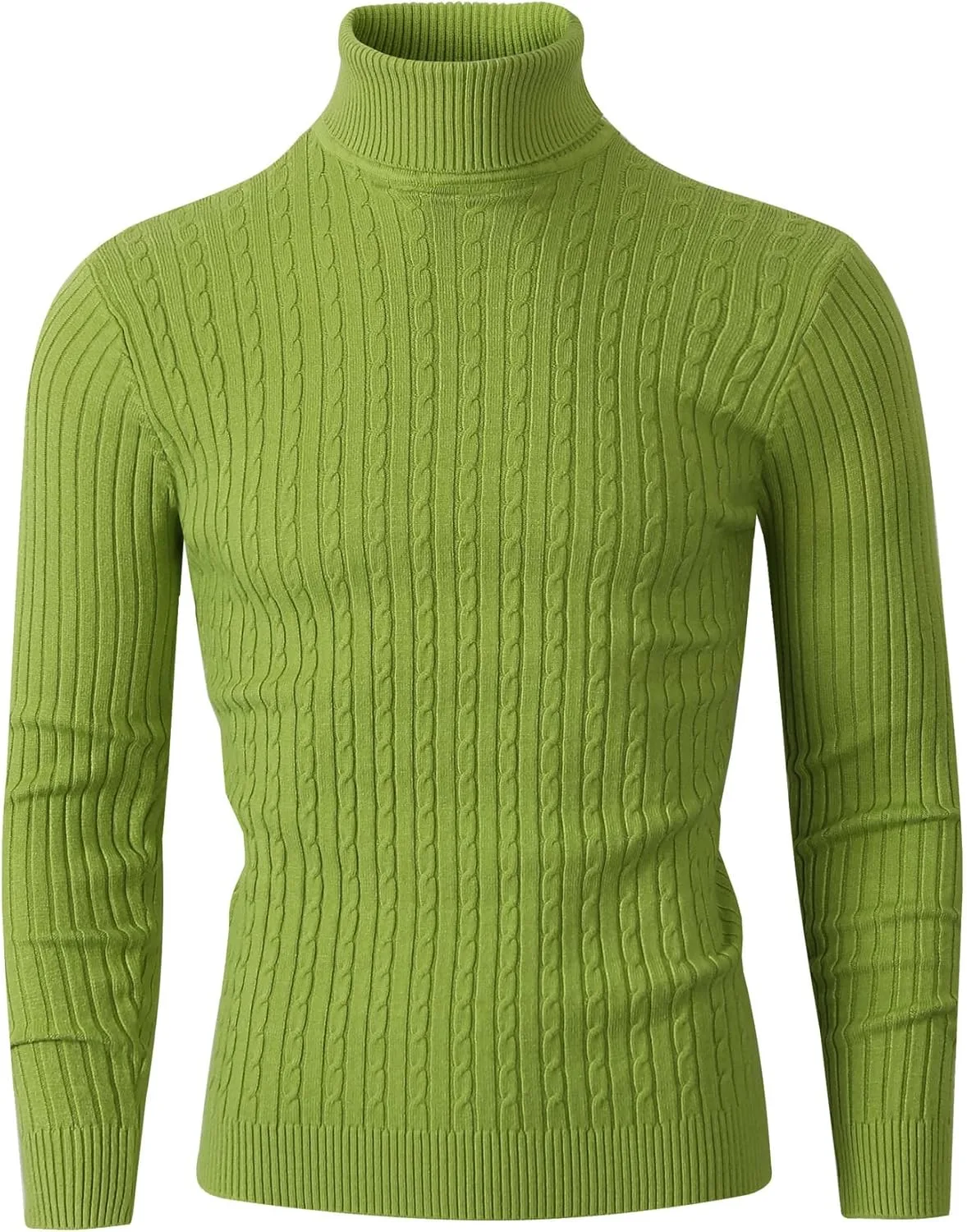 Мужской свитер Slim Fit с воротником-водолазкой, длинным рукавом и рельефной вязкой
Мужской свитер Slim Fit с воротником-водолазкой, длинным рукавом и рельефной вязкой