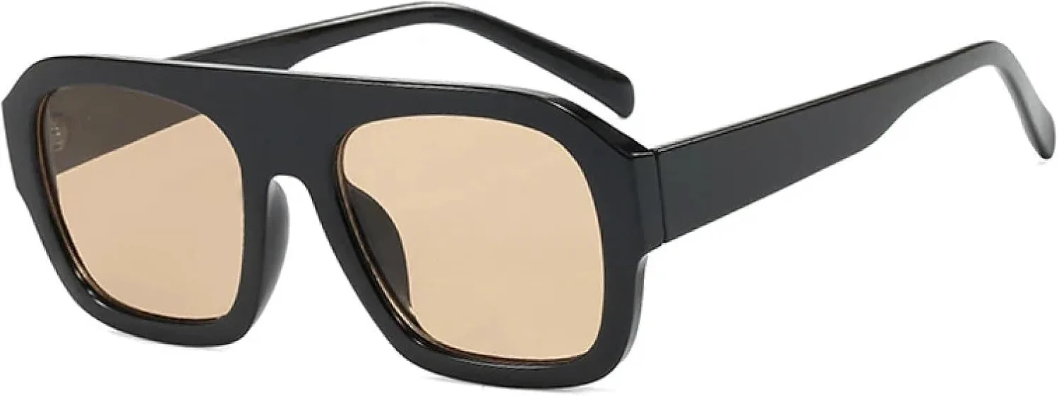 Модные женские солнцезащитные очки UV400 в стиле ретро с градиентом конфетных оттенков, мужские солнцезащитные очки в стиле панк TOIPASTN, Black Champagne
Модные женские солнцезащитные очки UV400 в стиле ретро с градиентом конфетных оттенков, мужские солнцезащитные очки в стиле панк TOIPASTN, Black Champagne