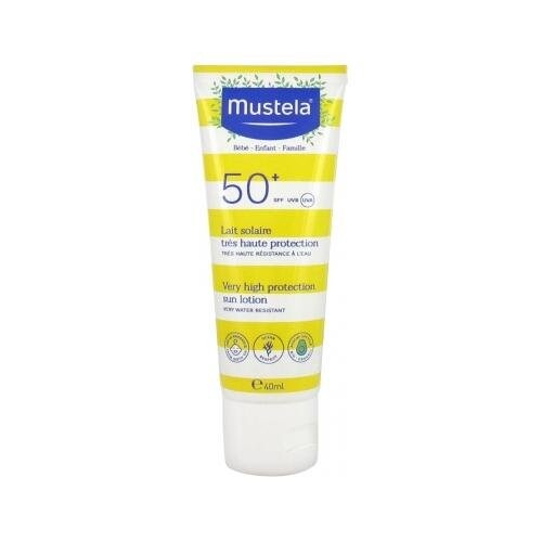 Mustela, Солнцезащитный лосьон, SPF 50+, 40мл
Mustela, Солнцезащитный лосьон, SPF 50+, 40мл