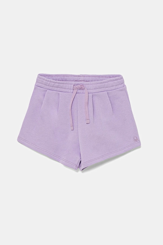 Хлопковые детские шорты United Colors Of Benetton, фиолетовый
Хлопковые детские шорты United Colors Of Benetton, фиолетовый