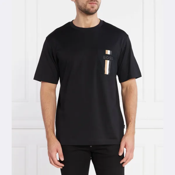 Тканая футболка обычного кроя Boss, черный
Тканая футболка обычного кроя Boss, черный