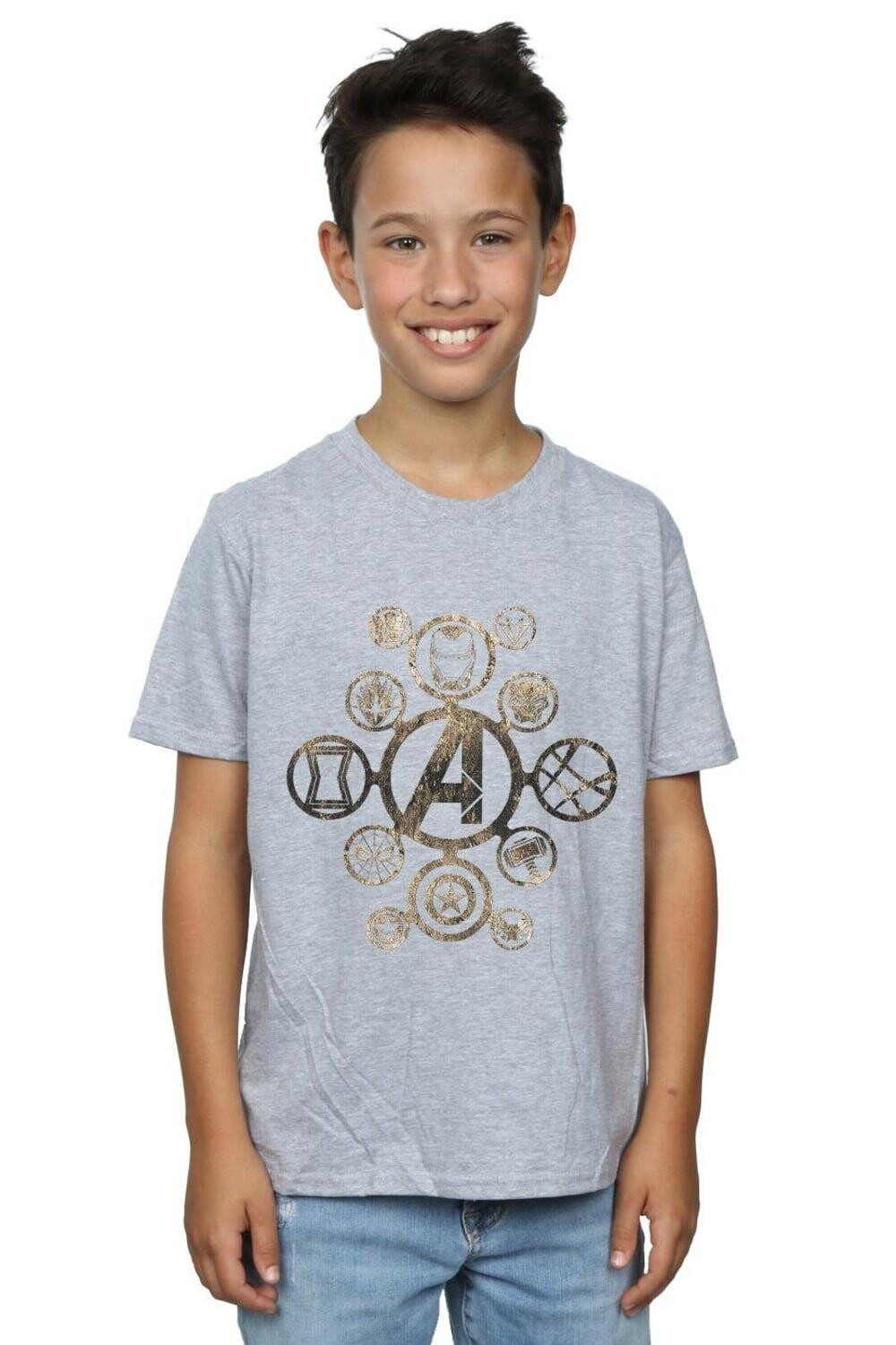 Футболка с значками «Мстители: Война бесконечности» Marvel, серый
Футболка с значками «Мстители: Война бесконечности» Marvel, серый