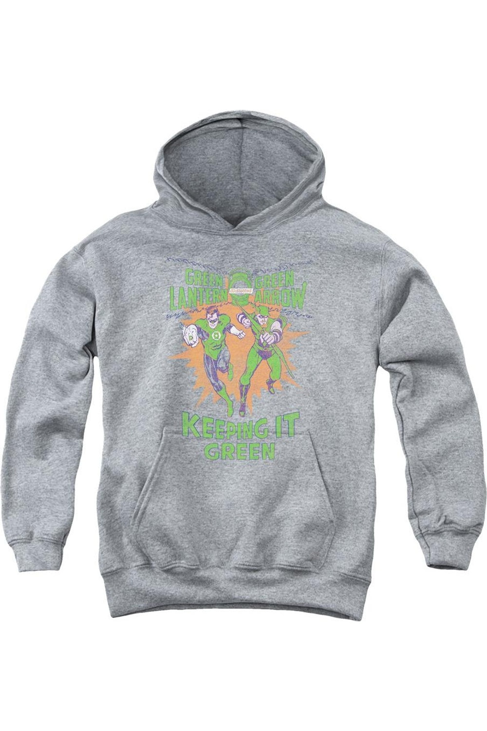 Толстовка с капюшоном Green Lantern Keeping It Green для молодежи Gildan
Толстовка с капюшоном Green Lantern Keeping It Green для молодежи Gildan