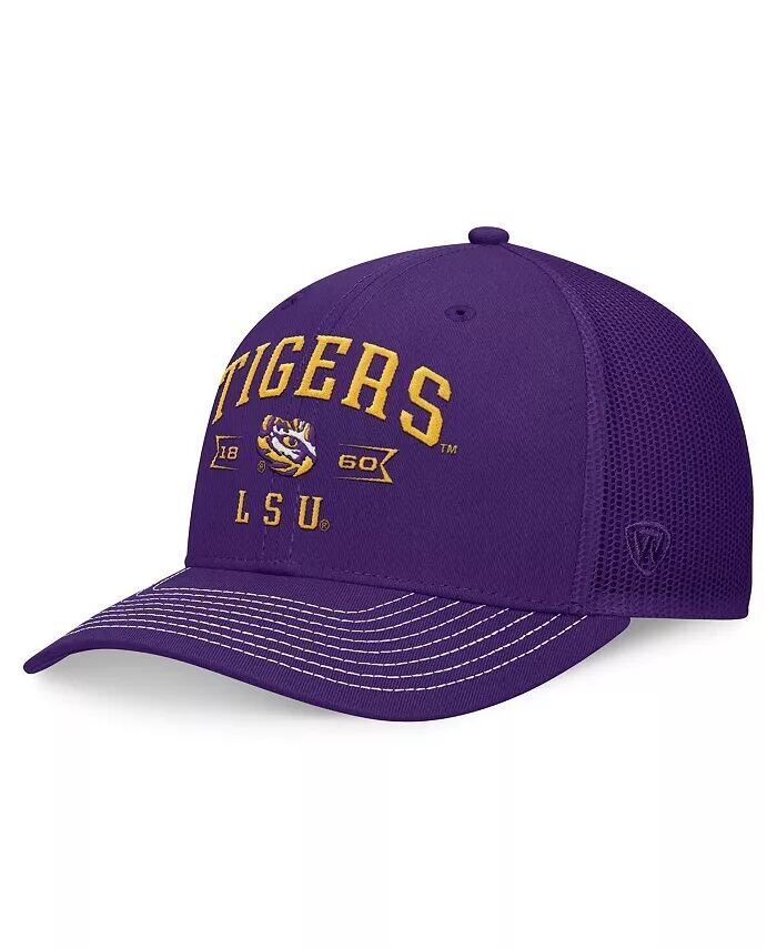 Мужская фиолетовая регулируемая кепка LSU Tigers Carson Trucker Top Of The World, фиолетовый
Мужская фиолетовая регулируемая кепка LSU Tigers Carson Trucker Top Of The World, фиолетовый