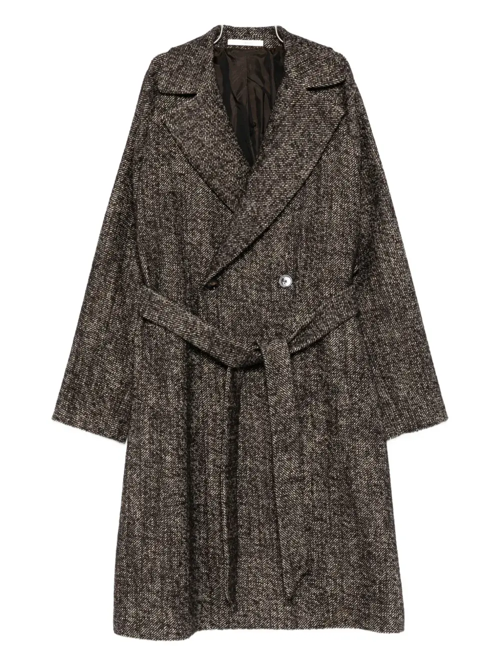 Пальто с поясом и елочкой Tagliatore, коричневый
Пальто с поясом и елочкой Tagliatore, коричневый