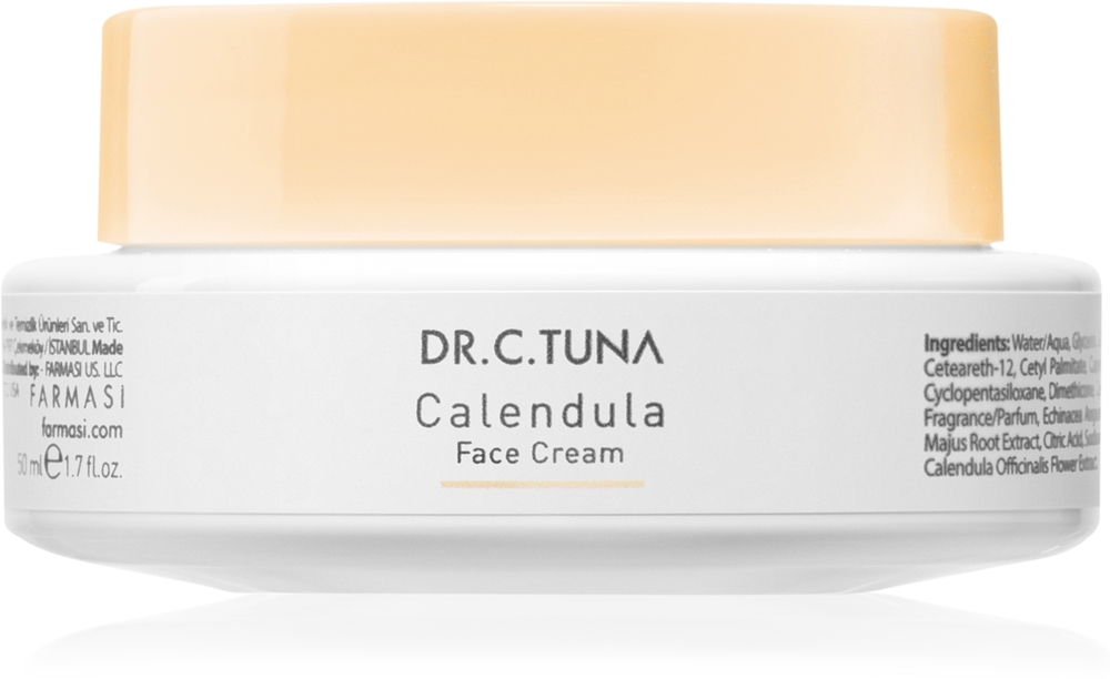 Увлажняющий крем Dr. C. Tuna Calendula для сухой и чувствительной кожи Farmasi, 50 мл
Увлажняющий крем Dr. C. Tuna Calendula для сухой и чувствительной кожи Farmasi, 50 мл