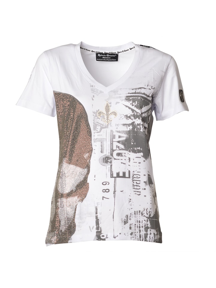 Футболка с получерепом, белая Roberto Geissini, Белый, Футболка с получерепом, белая Roberto Geissini
Футболка с получерепом, белая Roberto Geissini, Белый, Футболка с получерепом, белая Roberto Geissini