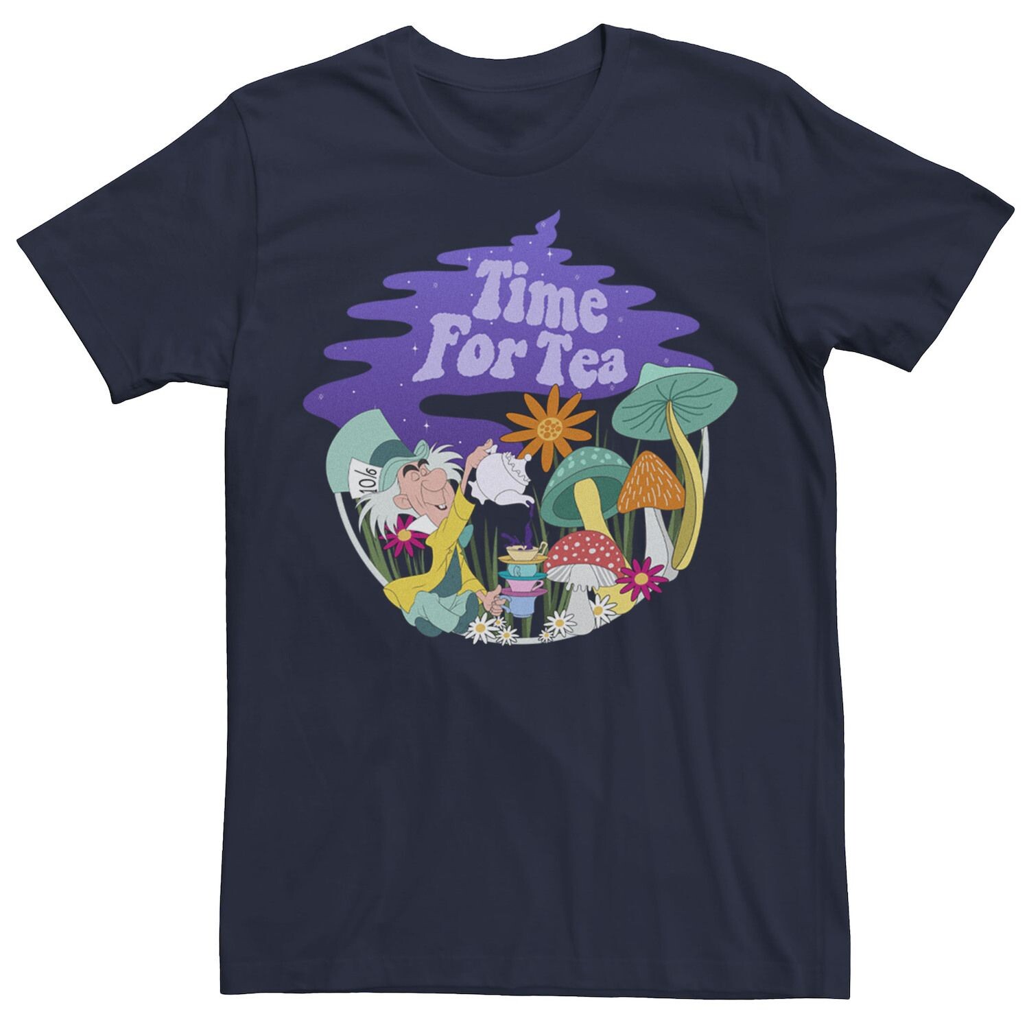 Мужская футболка Disney Alice In Wonderland Mad Hatter Time For Tea Licensed Character
Мужская футболка Disney Alice In Wonderland Mad Hatter Time For Tea Licensed Character