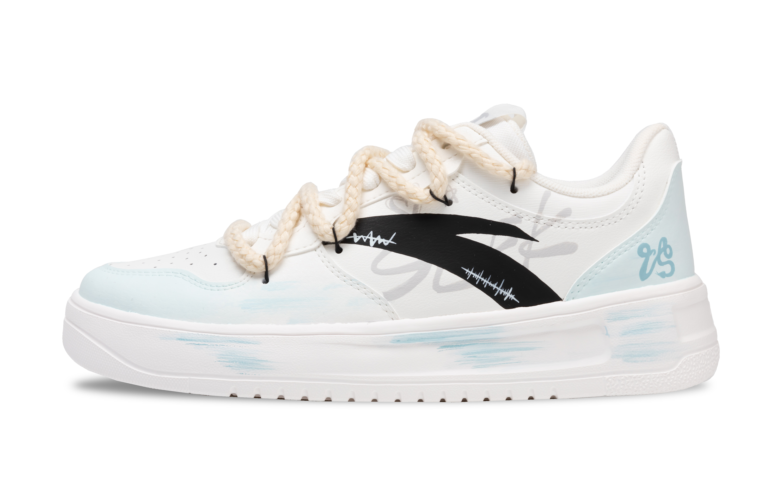 ANTA Легкие и дышащие низкие кроссовки для скейтбординга, мужские, белые, синие
ANTA Легкие и дышащие низкие кроссовки для скейтбординга, мужские, белые, синие