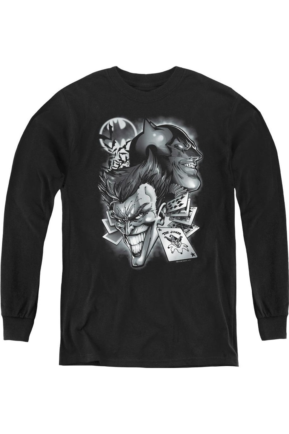 Футболка с длинным рукавом "Злейшие враги Бэтмена" для детей Gildan, черный
Футболка с длинным рукавом "Злейшие враги Бэтмена" для детей Gildan, черный