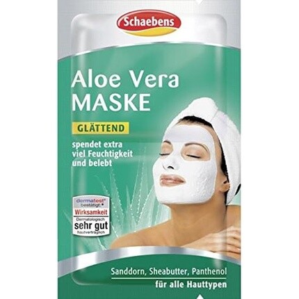 Маска Алоэ Вера, Облепиха, Масло Ши и Пантенол, 5 мл, Schaebens
Маска Алоэ Вера, Облепиха, Масло Ши и Пантенол, 5 мл, Schaebens