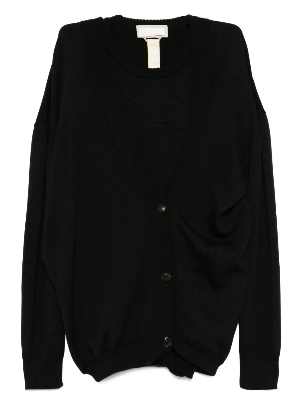 Шерстяной кардиган LITKOVSKA, черный
Шерстяной кардиган LITKOVSKA, черный