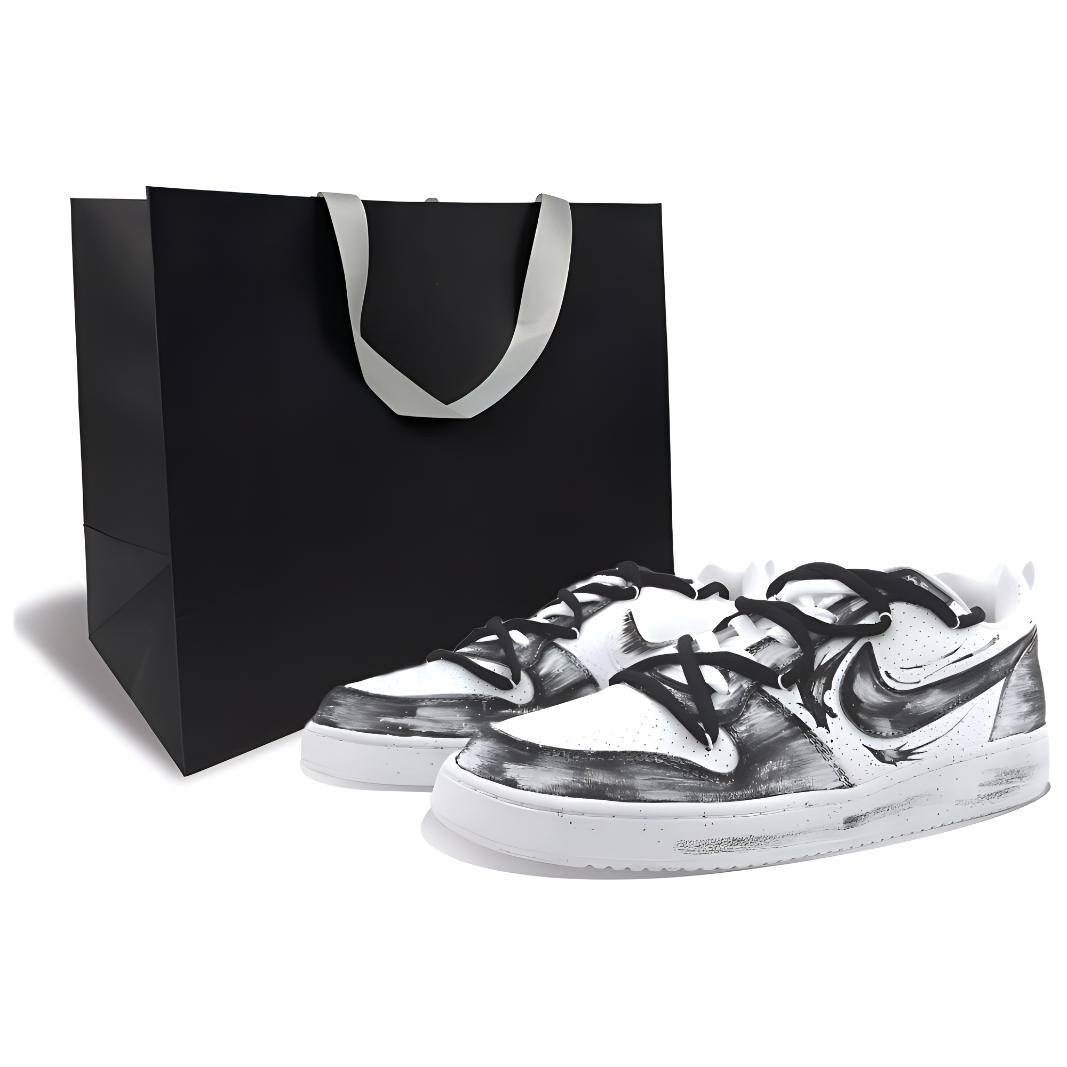 Кроссовки Nike Court Borough Skateboarding Shoes Men Low-top Black/white, черный
Кроссовки Nike Court Borough Skateboarding Shoes Men Low-top Black/white, черный