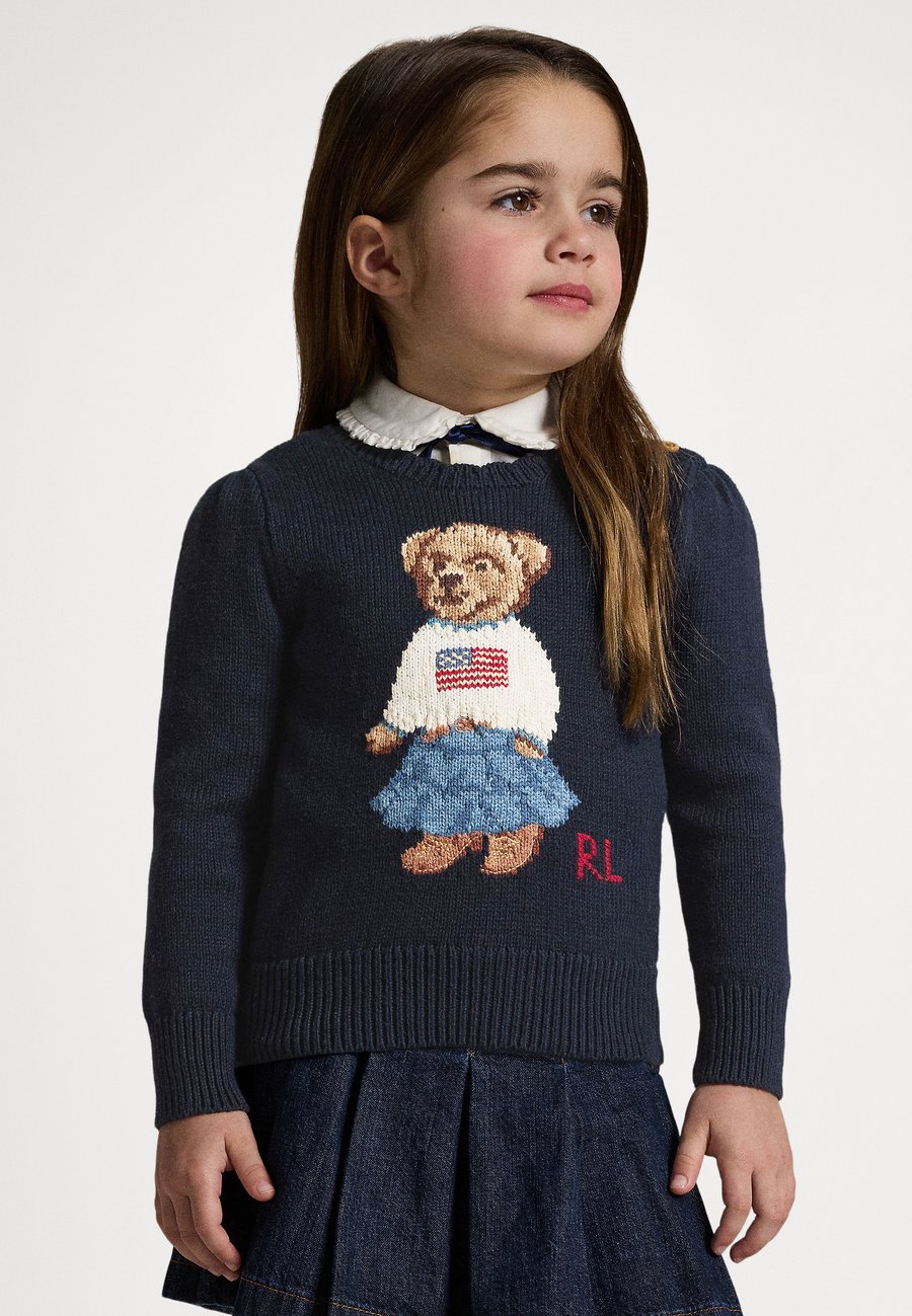 Джемпер Polo Ralph Lauren POLO BEAR COTTON SWEATER 7-14Y, Hunter Navy/Dark Blue
Джемпер Polo Ralph Lauren POLO BEAR COTTON SWEATER 7-14Y, Hunter Navy/Dark Blue