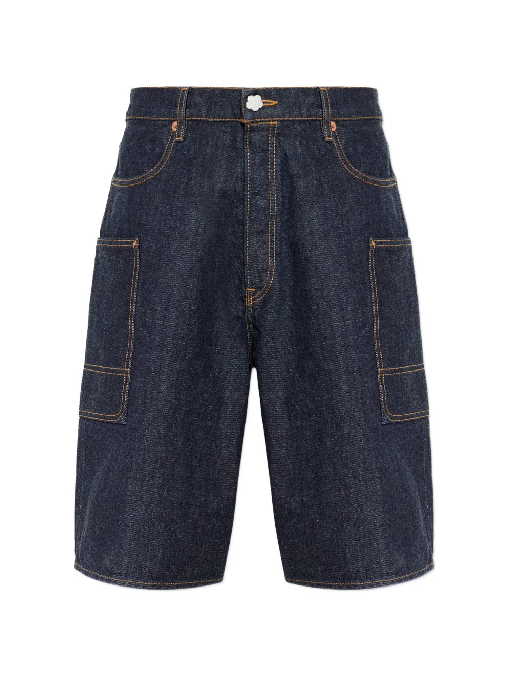 Джинсовые шорты в стиле карго Kenzo, синий
Джинсовые шорты в стиле карго Kenzo, синий