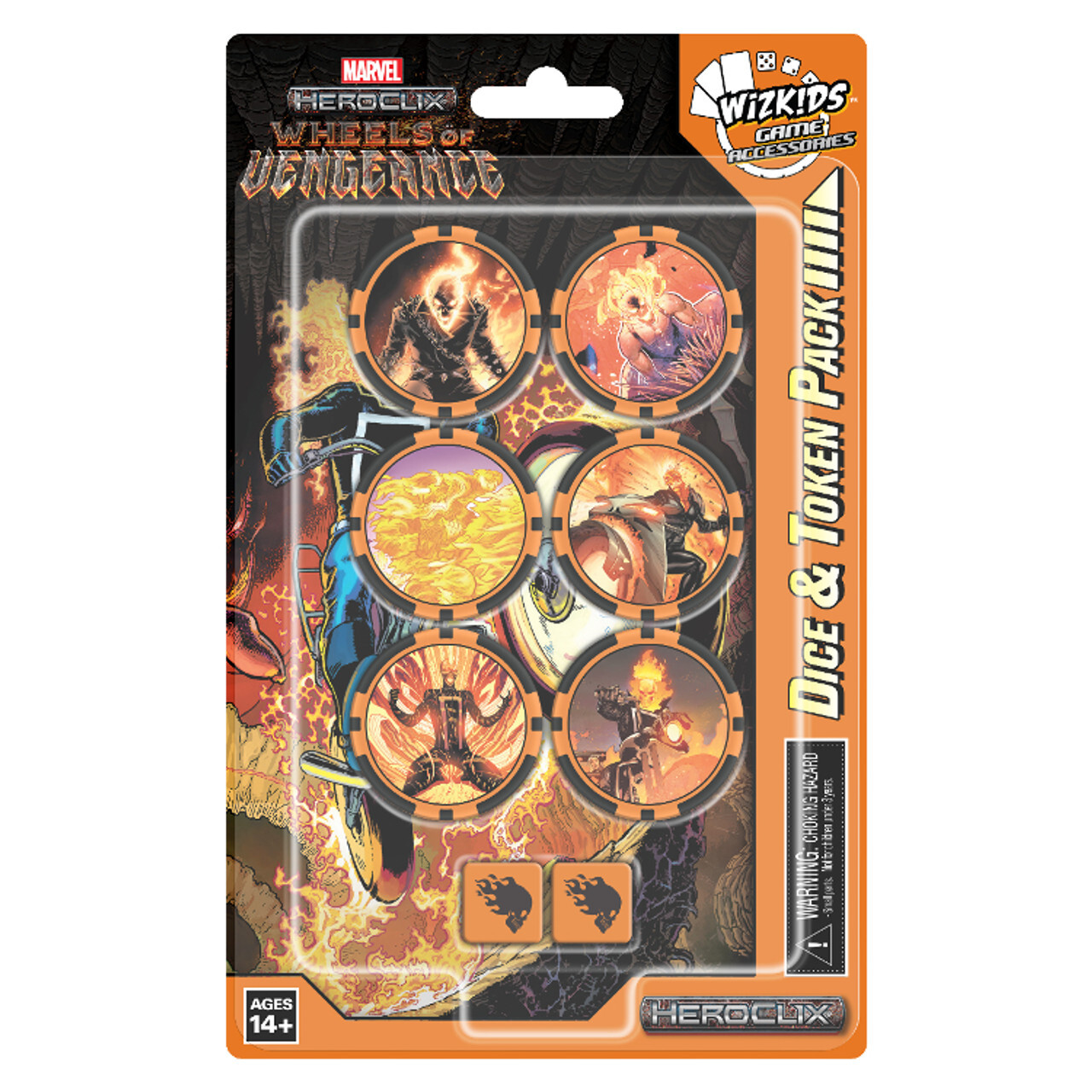 Миниатюра Marvel HeroClix: Wheels of Vengeance - Dice & Token Pack
Миниатюра Marvel HeroClix: Wheels of Vengeance - Dice & Token Pack