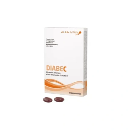 Diabec Alfa 20 Soft Capsules - Пищевая добавка для лечения диабета Alfa Intes
Diabec Alfa 20 Soft Capsules - Пищевая добавка для лечения диабета Alfa Intes