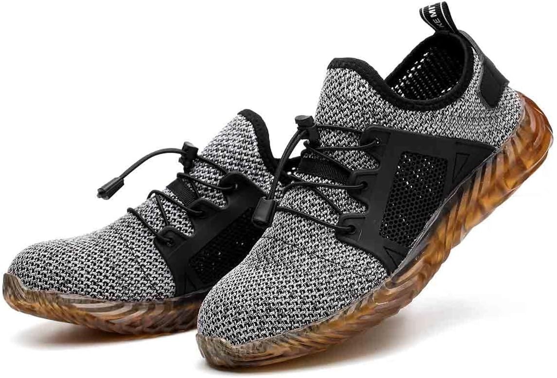 Защитные обувь с дышащим сетчатым верхом, легкие страховочные ботинки, кроссовки с стальным носком, устойчивые к ударам и проколам, унисекс для активного отдыха на открытом воздухе (серый, EU 47) Hancha
Защитные обувь с дышащим сетчатым верхом, легкие страховочные ботинки, кроссовки с стальным носком, устойчивые к ударам и проколам, унисекс для активного отдыха на открытом воздухе (серый, EU 47) Hancha