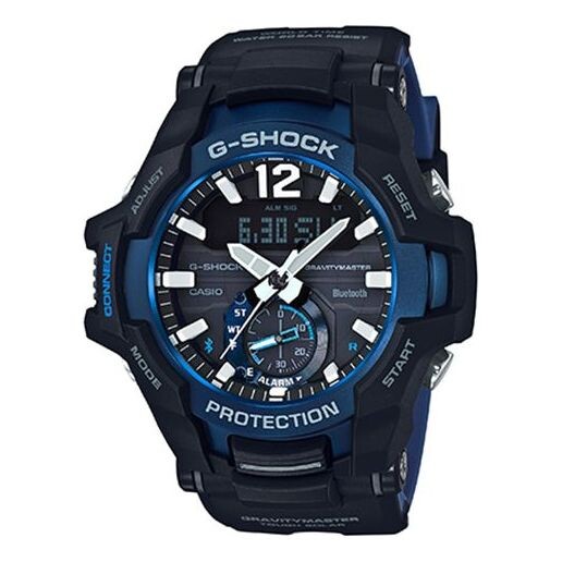 Часы CASIO G-Shock Gravitymaster 'Black Blue', черный 
Часы CASIO G-Shock Gravitymaster 'Black Blue', черный