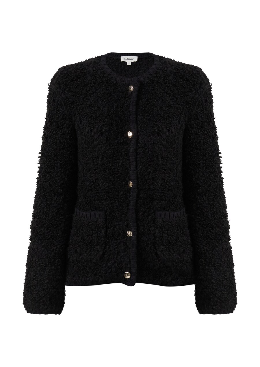 Вязаный кардиган s.Oliver, черный
Вязаный кардиган s.Oliver, черный