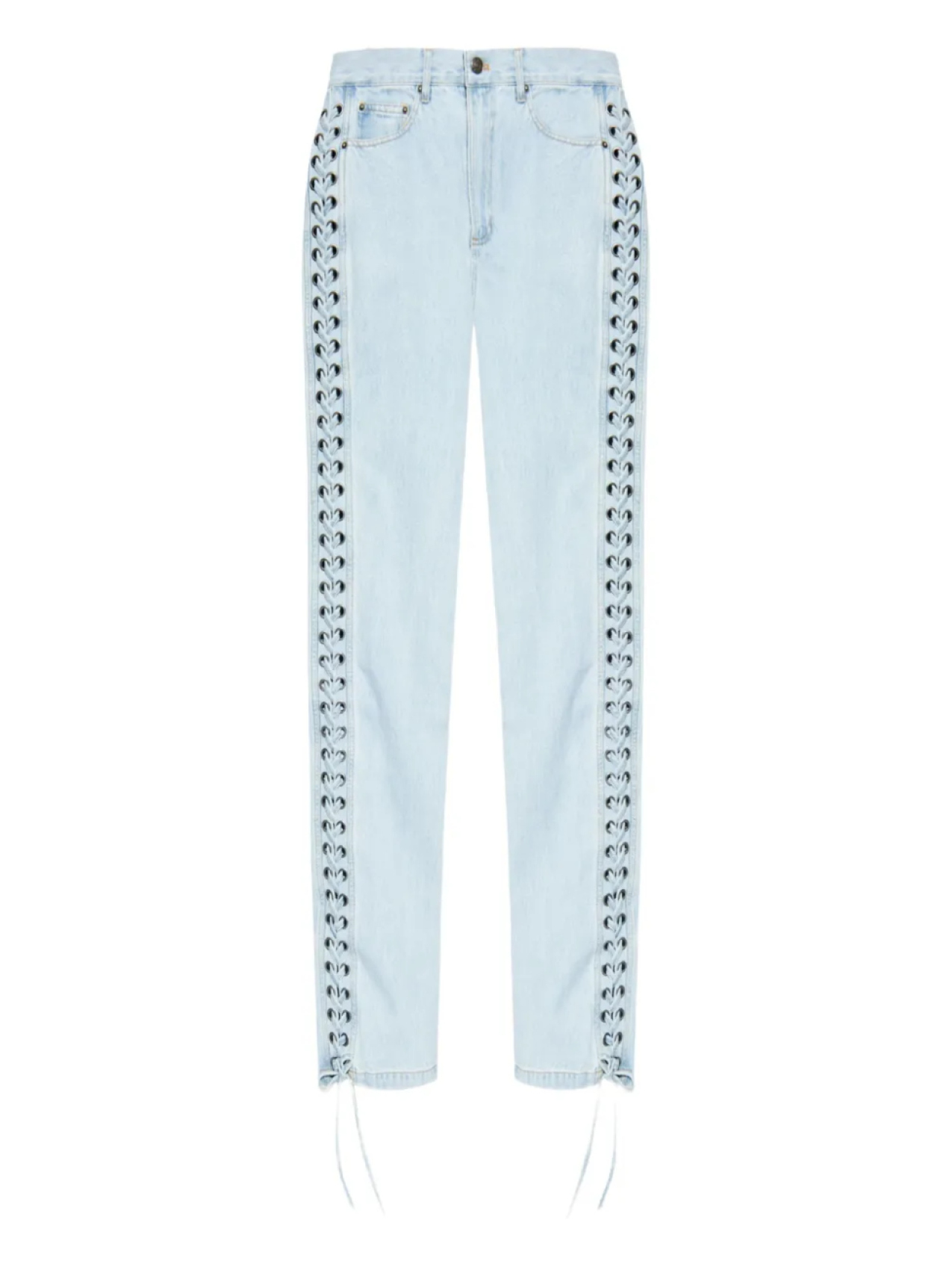 Джинсы со шнуровкой ROTATE BIRGER CHRISTENSEN, синий
Джинсы со шнуровкой ROTATE BIRGER CHRISTENSEN, синий