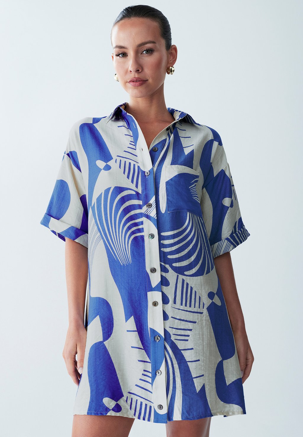 Платье-рубашка NESSA ST MRLO, синий
Платье-рубашка NESSA ST MRLO, синий