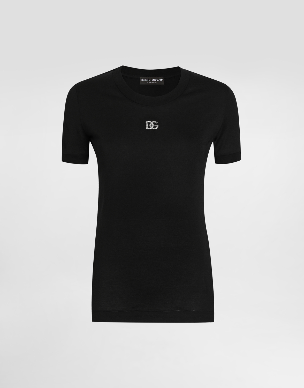 Футболка из джерси с декоративной отделкой кристаллами dg Dolce & Gabbana, черный
Футболка из джерси с декоративной отделкой кристаллами dg Dolce & Gabbana, черный