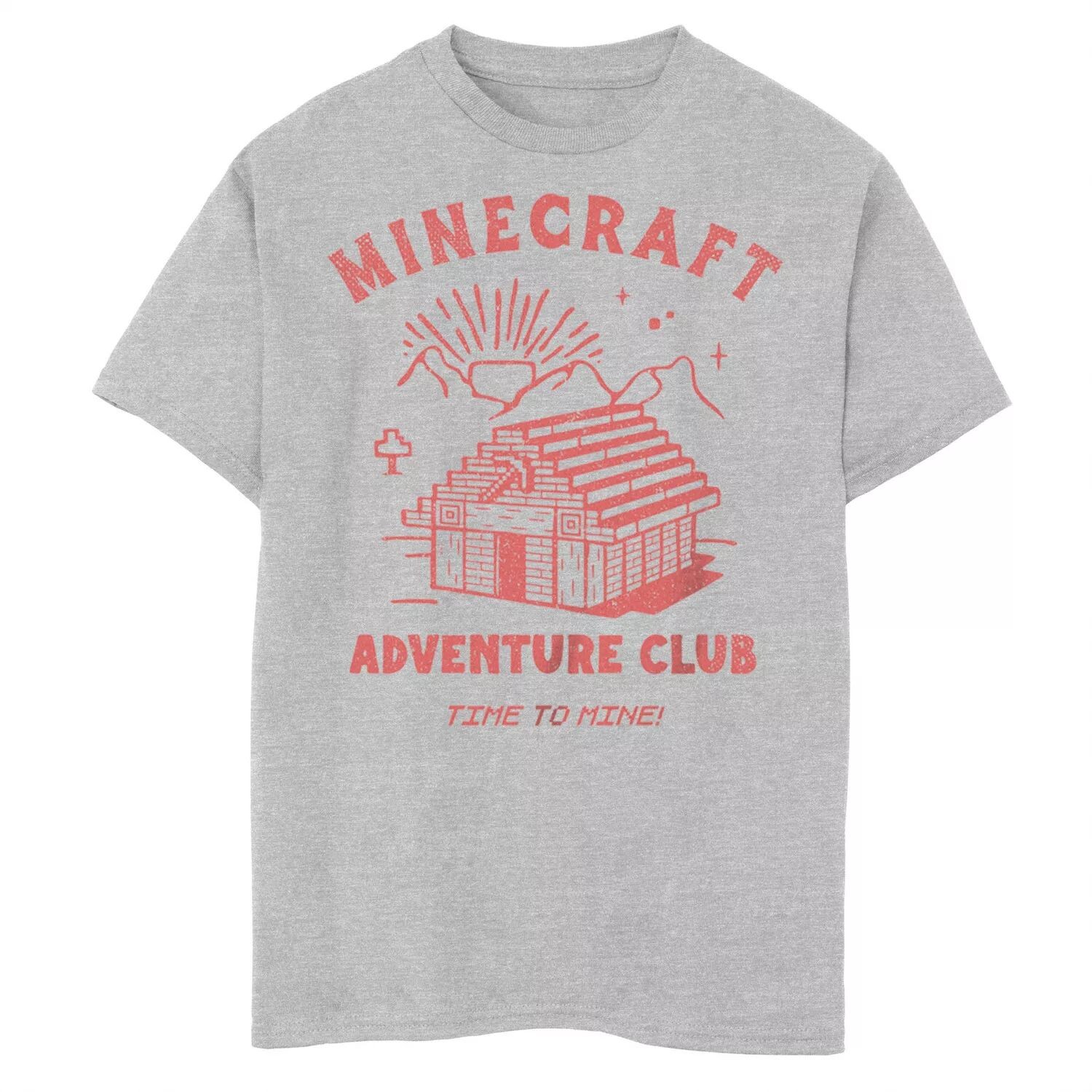 Футболка с рисунком Minecraft Adventure Club для мальчиков 8–20 лет Time To Mine Licensed Character 
Футболка с рисунком Minecraft Adventure Club для мальчиков 8–20 лет Time To Mine Licensed Character