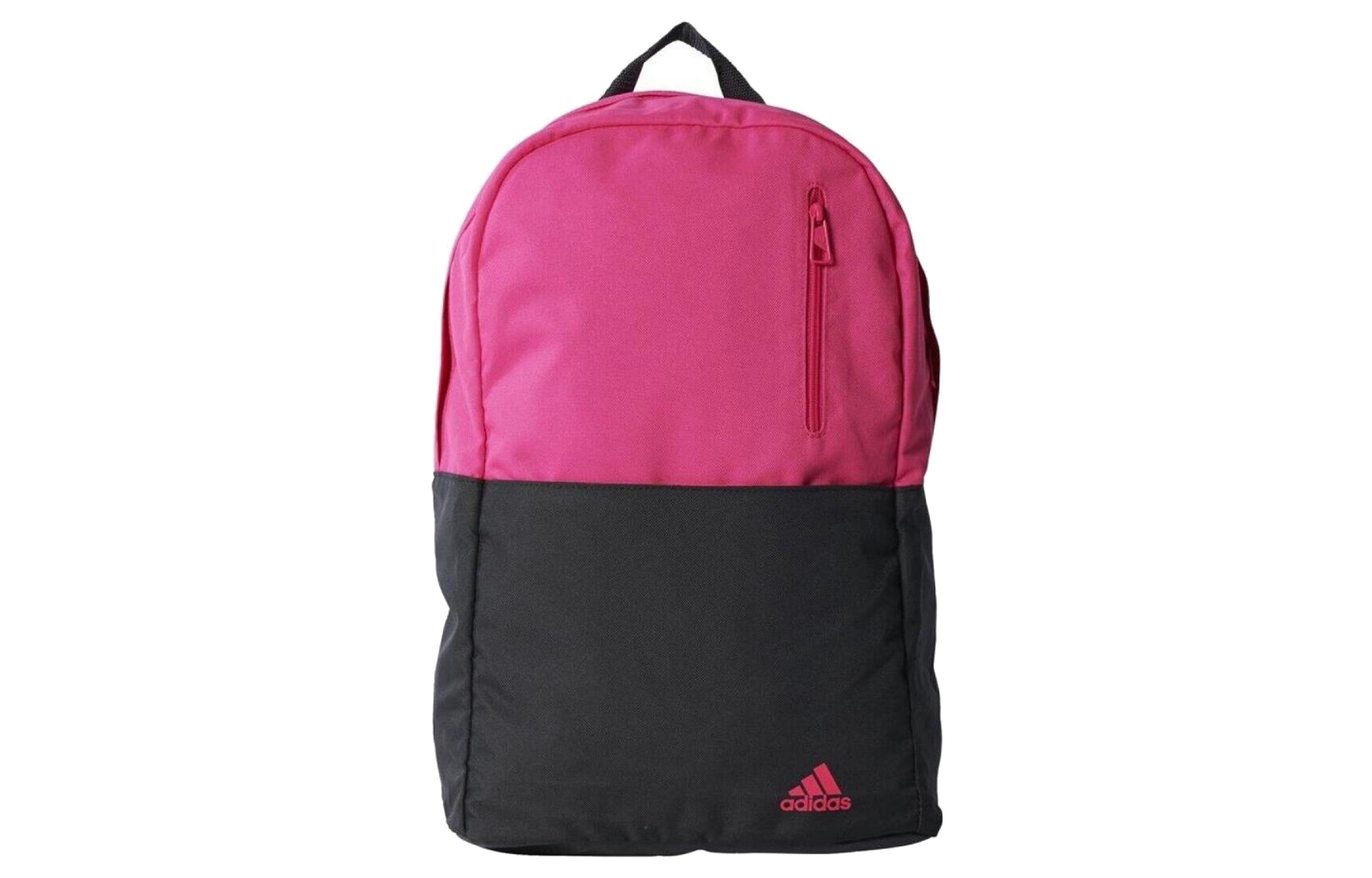 Рюкзак из полиэстера обычный унисекс розовый/черный Adidas 
Рюкзак из полиэстера обычный унисекс розовый/черный Adidas