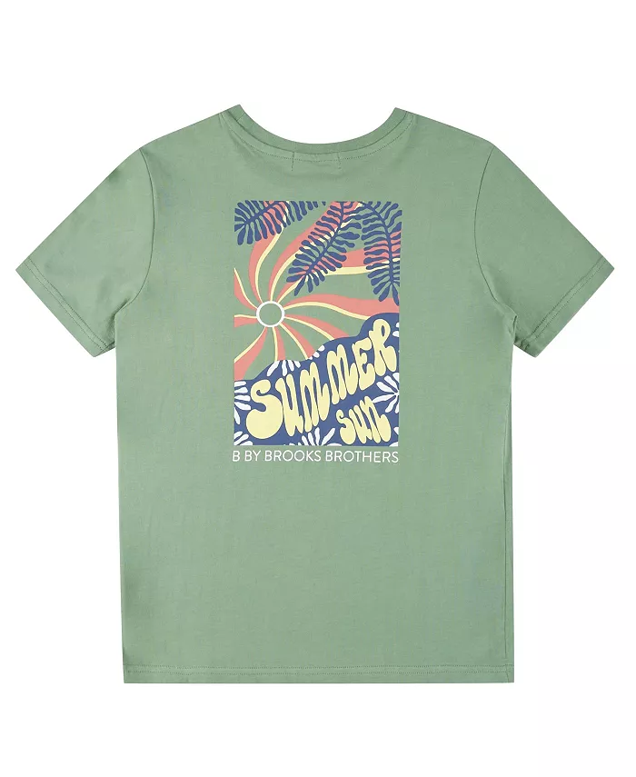 Футболка с принтом Big Boys Summer B By Brooks Brothers
Футболка с принтом Big Boys Summer B By Brooks Brothers