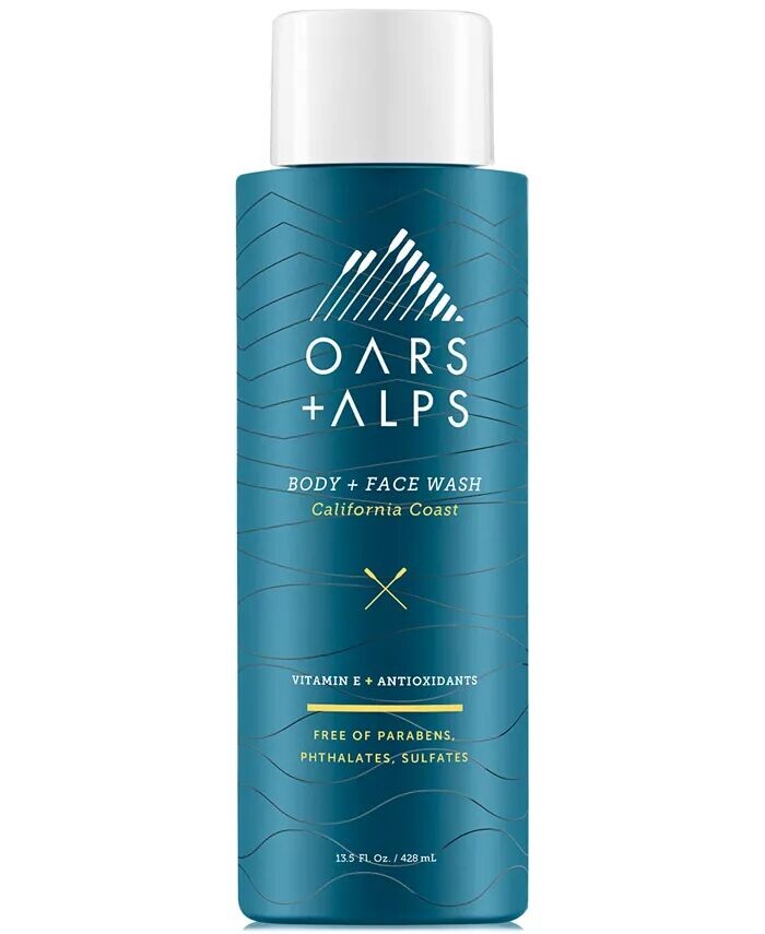 Средство для мытья тела и лица California Coast, 13,5 унций Oars + Alps
Средство для мытья тела и лица California Coast, 13,5 унций Oars + Alps
