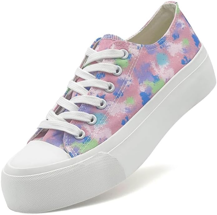 Платформенные кеды для женщин и мужчин, низкие тканевые туфли для женщин, классические кеды на шнуровке, повседневные кроссовки для тенниса и прогулок Xraehni, розовый
Платформенные кеды для женщин и мужчин, низкие тканевые туфли для женщин, классические кеды на шнуровке, повседневные кроссовки для тенниса и прогулок Xraehni, розовый