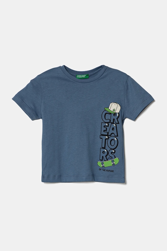 Детская хлопковая футболка United Colors Of Benetton, синий
Детская хлопковая футболка United Colors Of Benetton, синий