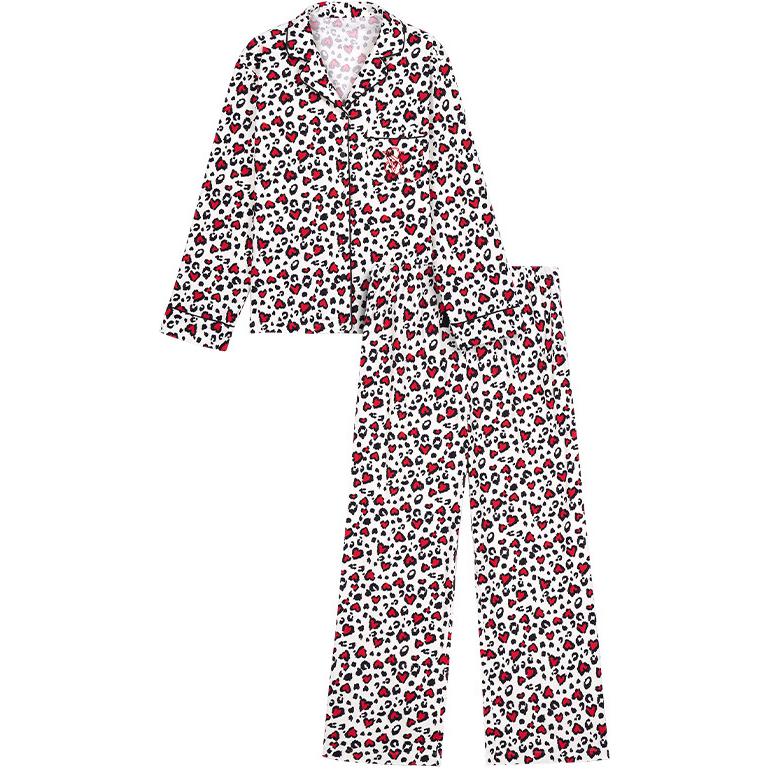 Пижамный комплект Victoria's Secret женский красный леопардовый принт
Пижамный комплект Victoria's Secret женский красный леопардовый принт