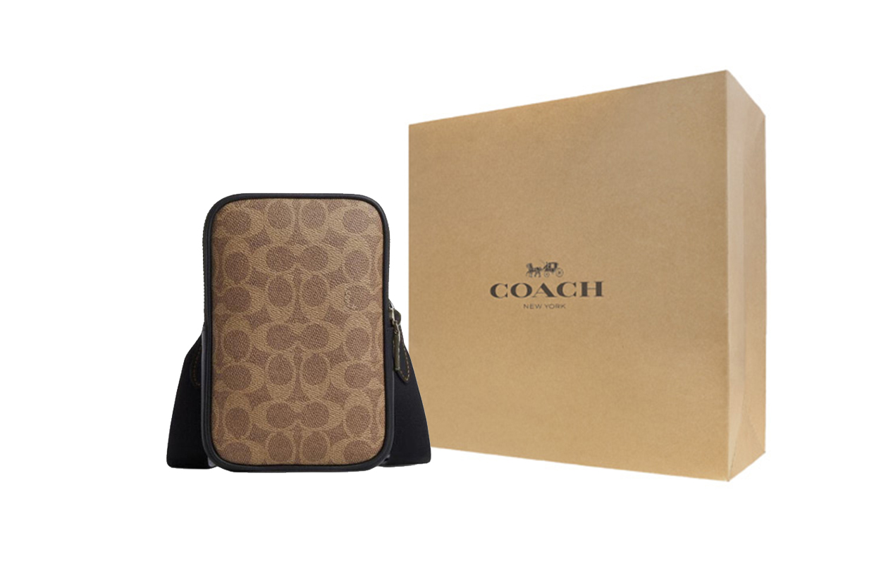 COACH Stanton PVC With Skin плечевая сумка, кроссбоди мини мужская темный хаки
COACH Stanton PVC With Skin плечевая сумка, кроссбоди мини мужская темный хаки