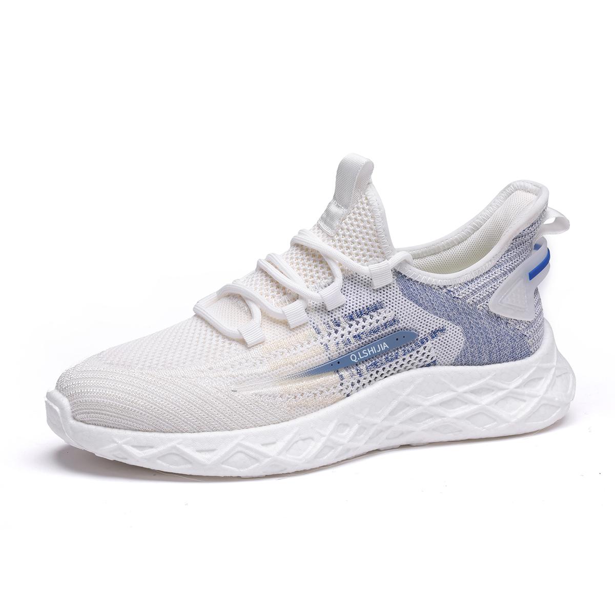 Wolves • Family QUNLANGSHIJIA Низкие повседневные кроссовки мужские бело-голубые
Wolves • Family QUNLANGSHIJIA Низкие повседневные кроссовки мужские бело-голубые