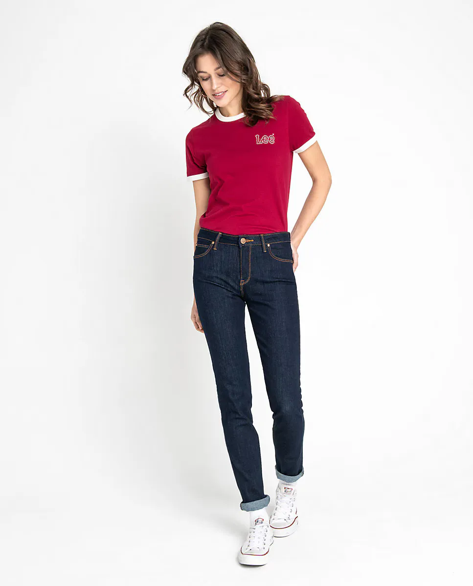 Синие женские джинсы скинни со средней посадкой Elly Lee
Синие женские джинсы скинни со средней посадкой Elly Lee