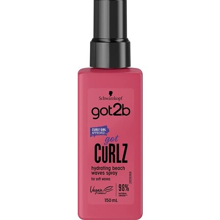 Schwarzkopf Beach Waves увлажняющий спрей для волос с кокосовой водой 150мл, Got2B
Schwarzkopf Beach Waves увлажняющий спрей для волос с кокосовой водой 150мл, Got2B